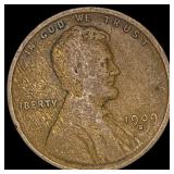 1909-S Lincoln Wheat Cent NICELY CIRCULATED