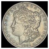 1891-CC Silver Morgan Dollar NEARLY UNCIRCULATED