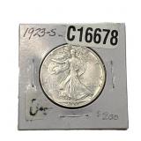 1923-S Walking Liberty Half Dollar