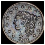 1838 Braided Hair Large Cent CLOSELY UNCIRCULATED