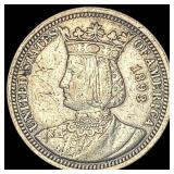 1893 Columbian Exposition Half Dollar Token CLOSEL