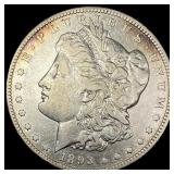 1893-O Silver Morgan Dollar LIGHTLY CIRCULATED