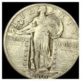 1930 Standing Liberty Silver Quarter NEARLY UNCIRC