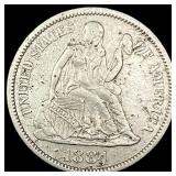 1884 Seated Liberty Dime NEARLY UNCIRCULATED
