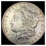 1889-S Silver Morgan Dollar CLOSELY UNCIRCULATED