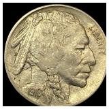 1916-S Buffalo Nickel CHOICE AU