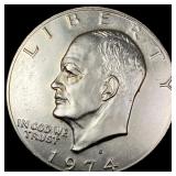 1974-S Eisenhower Silver Dollar UNCIRCULATED