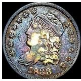 1833 Capped Bust Half Dime ABOUT UNCIRCULATED