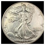 1944-D Silver Walking Liberty Half Dollar UNCIRCUL