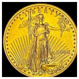 2004 1/10 oz Gold American Eagle $5 SUPERB GEM BU
