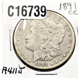1891-CC Morgan Silver Dollar