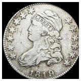 1819 Capped Bust Quarter NEARLY UNCIRCULATED