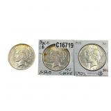 [3 Coins]1934 Silver Peace Dollar