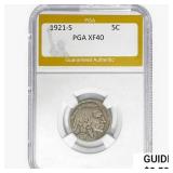 1921-S Buffalo Nickel PGA XF40
