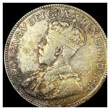 1919 Canada Silver 25 Cents LIGHTLY CIRCULATED