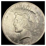 1923 Peace Silver Dollar CHOICE BU