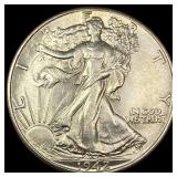 1942 Silver Half Dollar (Walking Liberty) UNCIRCUL