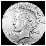 1935-S Silver Peace Dollar CLOSELY UNCIRCULATED
