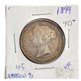 1899 Newfoundland 50 Cents Narrow 9s