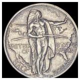 1926-S Silver Half Dollar Oregon Trail CLOSELY UNC