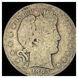 1893 Silver Half Dollar (Barber) NICELY CIRCULATED