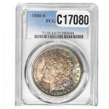 1880-S Morgan Silver Dollar PCGS MS64