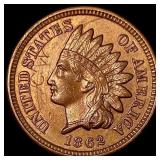 1862 Copper-Nickel Indian Head Cent UNCIRCULATED