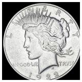 1922 Silver Peace Dollar CLOSELY UNCIRCULATED