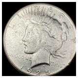 1925-S Silver Peace Dollar CLOSELY UNCIRCULATED