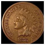 1876 Indian Head Cent LIGHTLY CIRCULATED