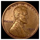 1923-S Lincoln Wheat Cent NEARLY UNCIRCULATED