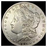 1891 Morgan Silver Dollar CLOSELY UNCIRCULATED