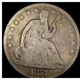 1857-O Silver Half Dollar NICELY CIRCULATED