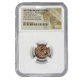 West Roman Valentinian I, AD 364-375 AE3 Nummus