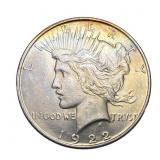 1922 Silver Peace Dollar