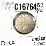 1883 Liberty Victory Nickel
