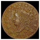 1820 Coronet Head Large Cent NICELY CIRCULATED