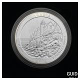 2012-P Acadia National Park ME 5oz Silver Quarter
