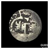 1500s-1600s Spanish Colonial Silver Cob NEARLY UNC