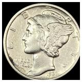 1931-S Silver Mercury Dime CLOSELY UNCIRCULATED