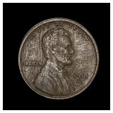 1913-D Bronze Lincoln Wheat Cent NEARLY  UNCIRCUL
