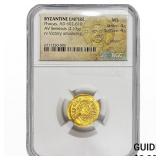 Byzantine Phocas, AD 602-610 Gold Semissis 2.13G