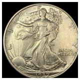 1937 Walking Liberty Half Dollar UNCIRCULATED