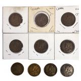[10 Coins] 1912 Canada 1 Cent