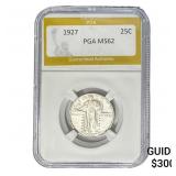 1927 Standing Liberty Quarter PGA MS62