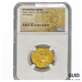 Byzantine Maur.Tiberius, AD 582-602 Gold Solidus