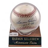 Harmon Killebrew Signed Baseball w/ Certificate