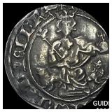 1309-1343 Crusades Naples Silver Giglioto CLOSELY