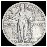 1923 Standing Liberty Silver Quarter LIGHTLY CIRCU