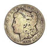 1890-CC Morgan Silver Dollar